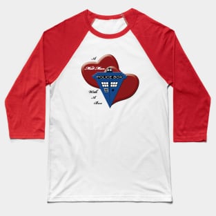 2 Hearts Baseball T-Shirt